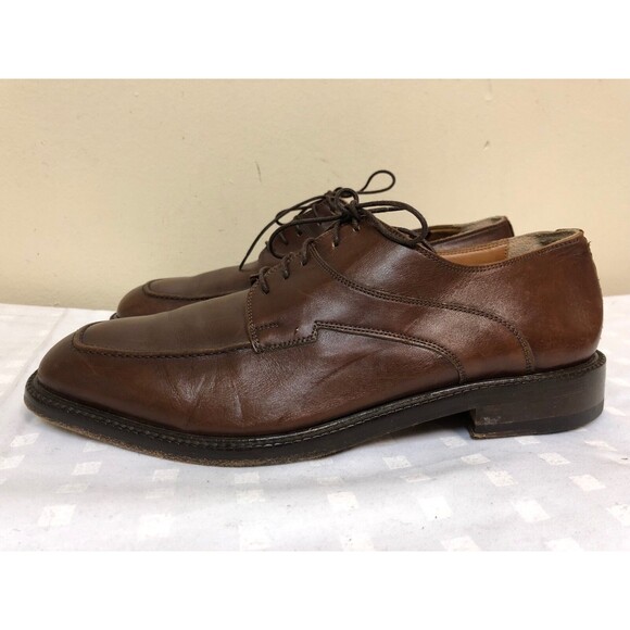 Florsheim Imperial Cognac Brown  Men Leather Lace Up Oxfords shoes size US 9D main image 5